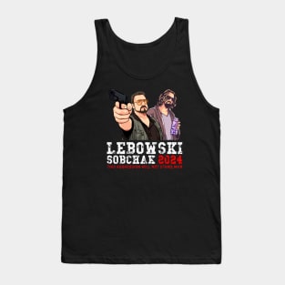 Lebowski Sobchak For President 24 Tank Top